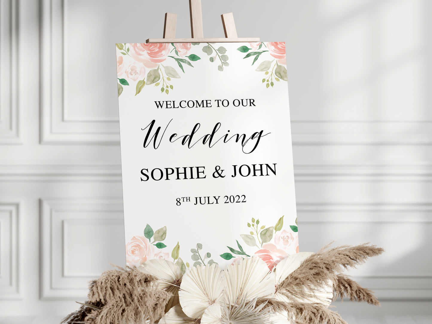 WELCOME WEDDING SIGN